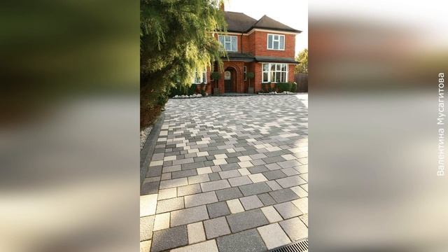 ❀ Тротуарная плитка: виды, формы, идеи дизайна | Paving slabs: types, forms, design ideas смотреть онлайн