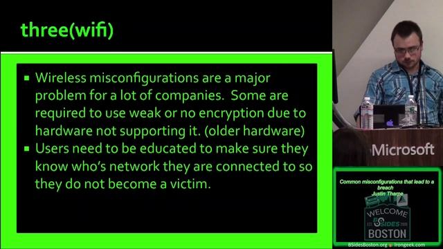 202 Common misconfigurations that lead to a breach Justin Tharpe смотреть онлайн