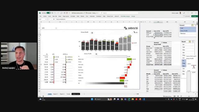 ? Zebra BI for Office 2.0: Revolutionize Excel Reporting with Cross-Filtering смотреть онлайн
