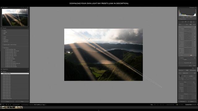 How To Add Fake Lens Flare Effects in Lightroom! (Plus free preset!) смотреть онлайн