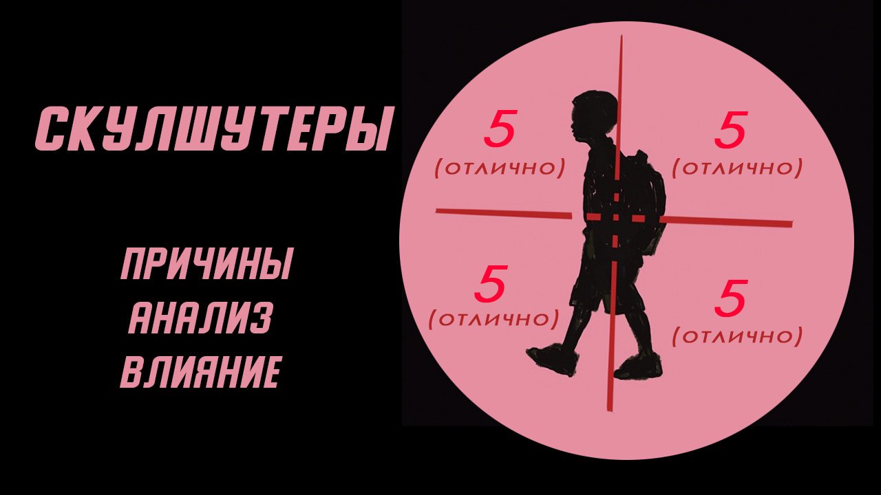 СКУЛШУТЕРЫ. Разбор причин, активных действий и влияний.