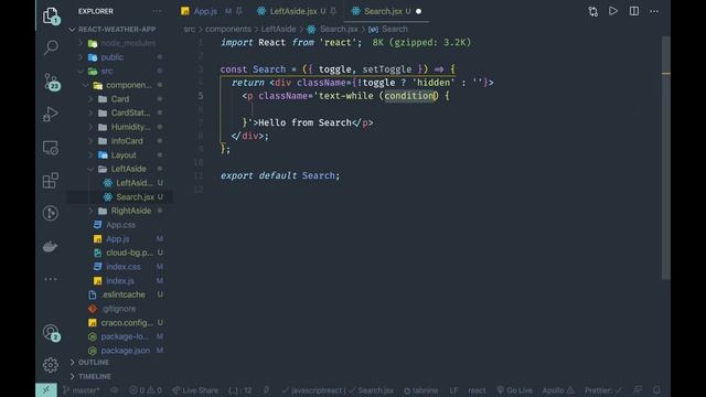 React Weather App using Tailwind CSS || Project-based Series -#5 Search Component смотреть онлайн