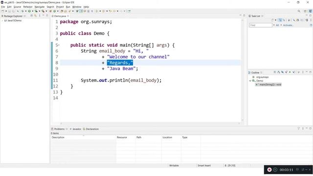 Java 15 new features | What are Text Blocks in Java 15 | Java Beam смотреть онлайн