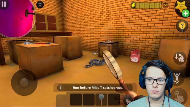 МИСС ТИ ХЭЛЛОУИН Как пройти уровень в игре Scary Teacher 3D хэллоуин смотреть онлайн