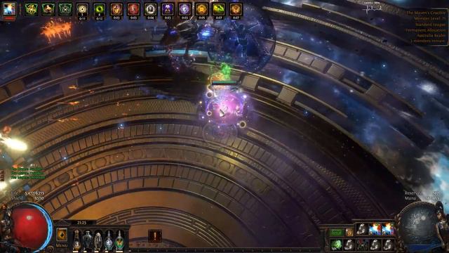 Path of Exile 3.13: The Maven's Crucible (area level 75 Lex Proxima, 4 bosses) смотреть онлайн
