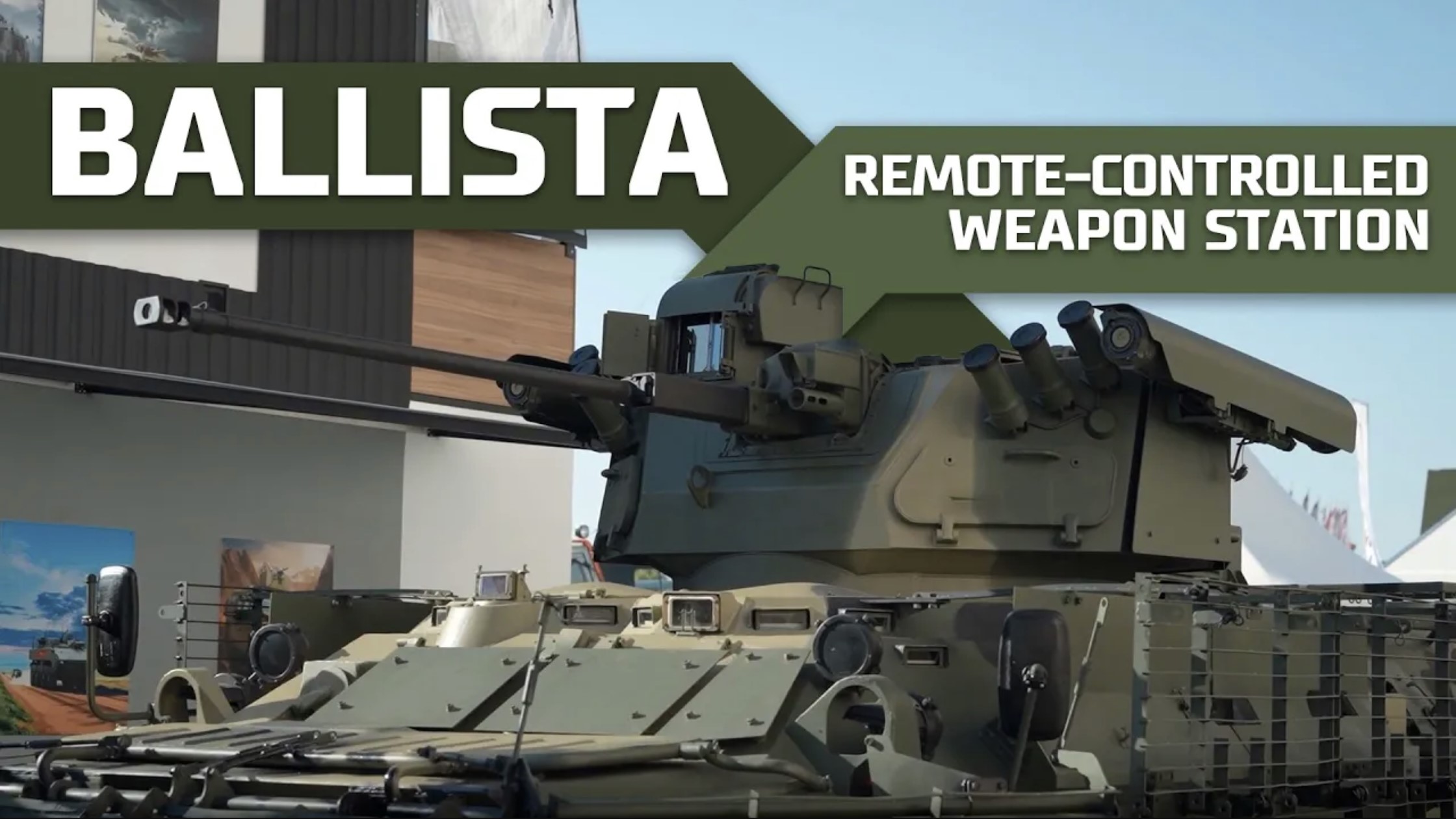 "Ballista" Remote-controlled weapon station смотреть онлайн