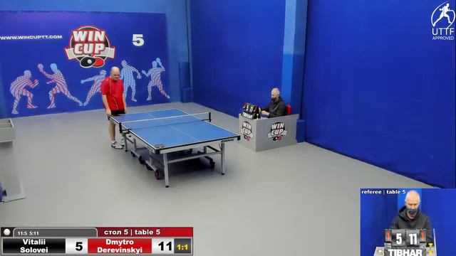 15:30 Соловей Виталий 3-1 Деревинский Дмитрий cтол 5 ЮГ- 3 23.02.22 смотреть онлайн