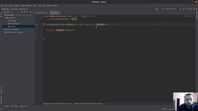 Расширение для браузера Google Chrome на javascript смотреть онлайн