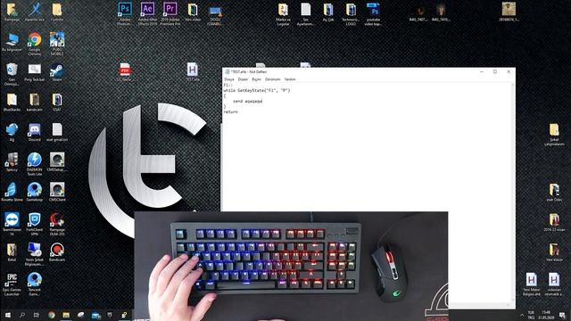 MAKRO ÖZELLİĞİ OLMAYAN KLAVYE MOUSE MAKRO YAPMAK OYUNLAR İÇİN AUTOHOTKEY EĞİTİM #1 смотреть онлайн