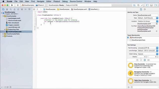 23 iOS Development with Swift Tutorial 23 Drawing with Core Graphics YouTube смотреть онлайн