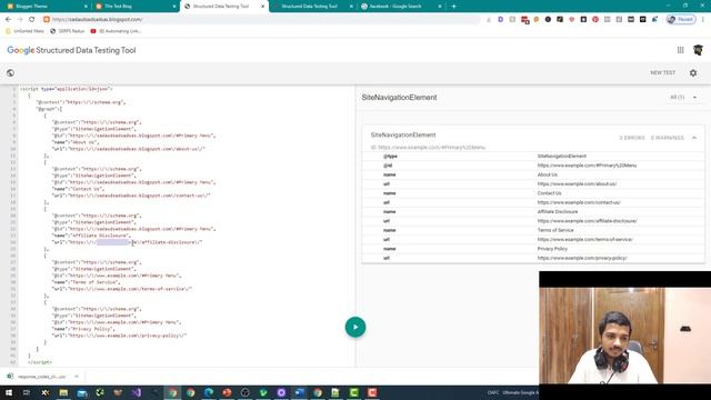 How to Implement Site Navigation/Sitelinks Schema in BlogSpot/Blogger смотреть онлайн