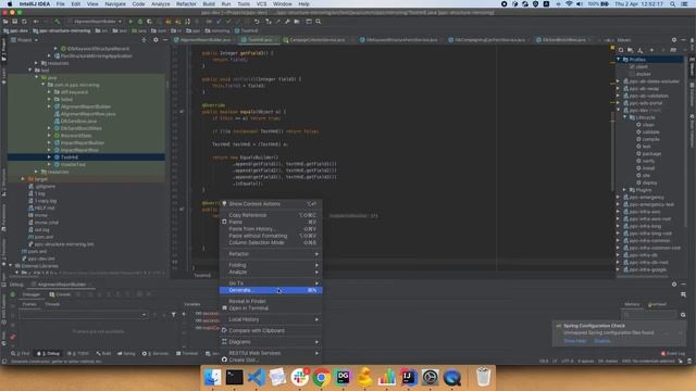 generate code in intellij смотреть онлайн