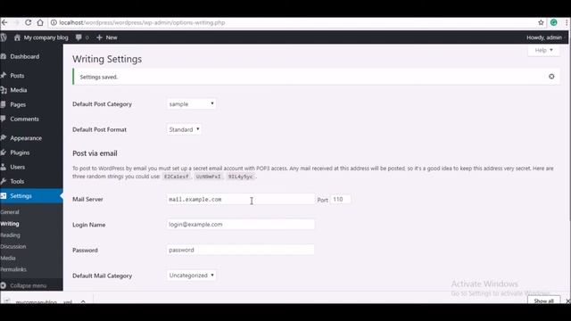 Setting up the settings with WP/WordPress смотреть онлайн
