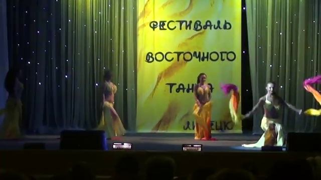 "Жемчужина" Липецк. Танец с веерами-вейлами смотреть онлайн