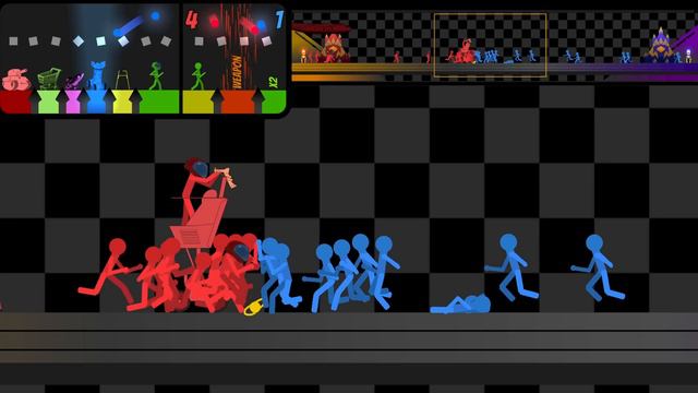 I made a stickman fight with vehicles Marble-Ragdoll battle смотреть онлайн