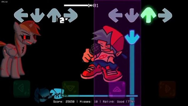 FNF'- Rainbow.Exe Android [gama alta]