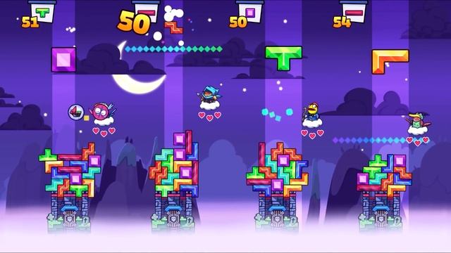 ЭТА БАШНЯ РУШИТСЯ ПРЯМ.... ТЕТРИС С ФИЗИКОЙ!!! TRICKY TOWERS!!! смотреть онлайн