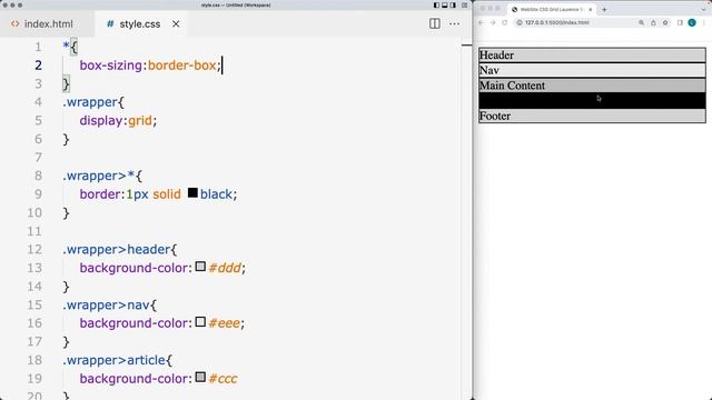 How to setup a website in less than 10 minutes with CSS grid responsive modern WebPage Setup смотреть онлайн