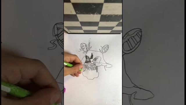 Как нарисовать Кошмарного Фокси смотреть онлайн
