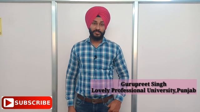 Gurupreet Singh testimonial about Chemistry sphere (Lovely Professional University) смотреть онлайн