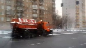 Поездка на автобусе ЛиАЗ 6213 по маршруту № 688. Москва.