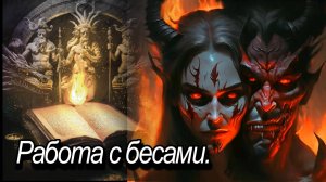 Работа с бесами.