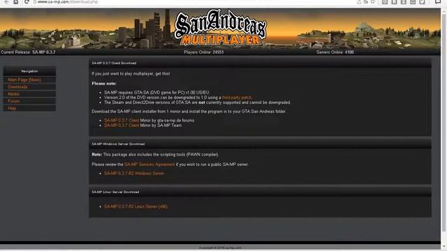 Как и где скачать Gta Multiplayer-Тоесть ""SAMP"" смотреть онлайн