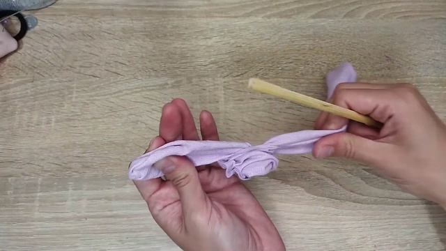 DIY Как красиво завязать бант на резинке? Льняной бант, МК смотреть онлайн