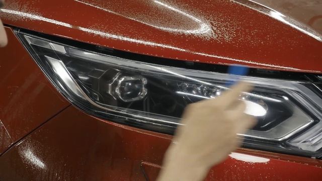 Как наклеить полиуретановую пленку Brontero на фары Nissan Qashqai II-рестайлинг смотреть онлайн