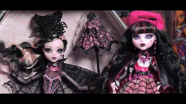 КУКЛА ВАМПИР В ГРОБУ ! куклы монстер хай Monster High Draculaura Haunt Couture Дракулаура Хант кутю смотреть онлайн