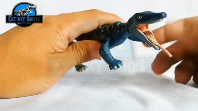 MEGALANIA - LEGO JURASSIC WORLD DINOSAUR (UNOFFICIAL) #LEGO #JURASSICWORLD мегалания 메가 라니아 смотреть онлайн