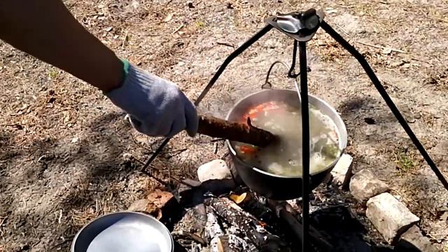 Уха на озере Чуркан смотреть онлайн