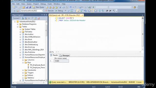 1 Aggregate Functions Part 1 смотреть онлайн