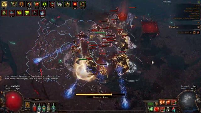 Path of Exile quick showcase Gladiator Cyclone 82% block смотреть онлайн
