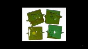 Всё о зелёных конденсаторах КМ3, КМ4, КМ5, маркировка, разновидности и строение