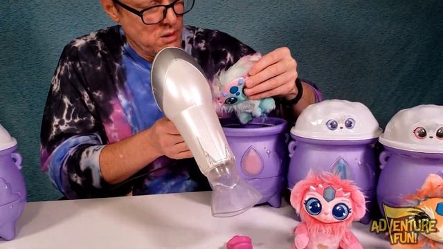 6 Magic Mixies “Color Surprise Magic” Cauldrons Exclusive Plush Mixies Adventure Fun Toy review! смотреть онлайн
