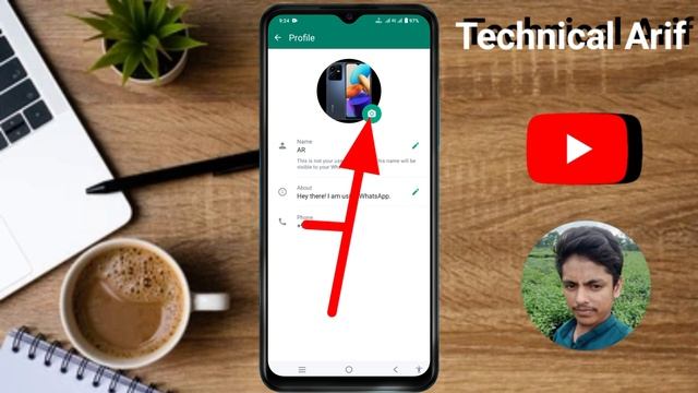 WhatsApp profile photo kaise lagata hai WhatsApp logo kaise lagata hai смотреть онлайн