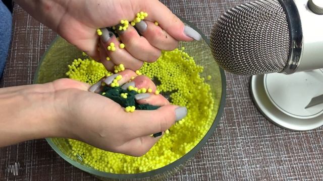ASMR Звуки, Шорох Флористической Губки и Пенопластовых Шариков. смотреть онлайн