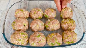 Вкусные тефтели из фарша с морковью и капустой. Отличный ужин для всей семьи