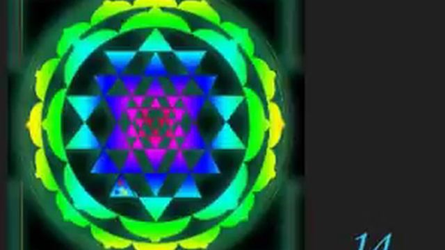Create SriYantra in mind's eye смотреть онлайн