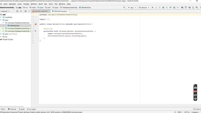 Firebase 1: Connect Android studio with Firebase. Add Google Account to android studio смотреть онлайн