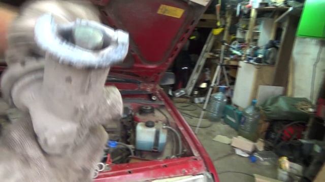 ВАЗ 21099 готовим к заезду.Замена рулевой рейки.#2 смотреть онлайн