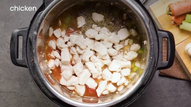 Instant Pot Minestrone Soup With Chicken