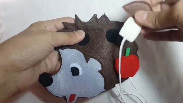 Ежик из фетра. смотреть онлайн