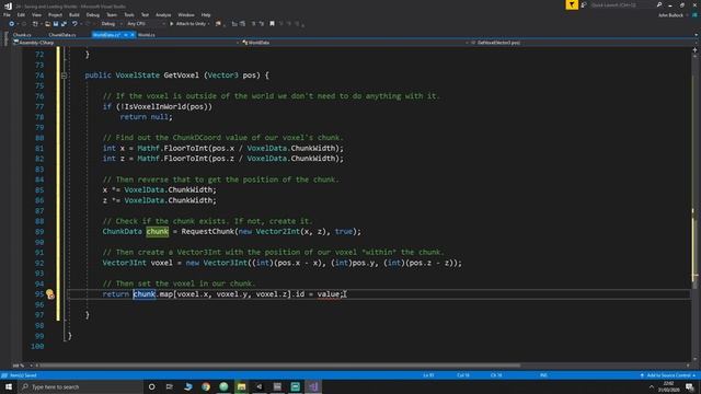 Make Minecraft in Unity 3D Tutorial - 24 - Loading/Saving World! смотреть онлайн