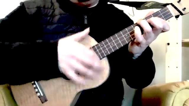 Libertango by Astor Piazzolla on a ukulele смотреть онлайн