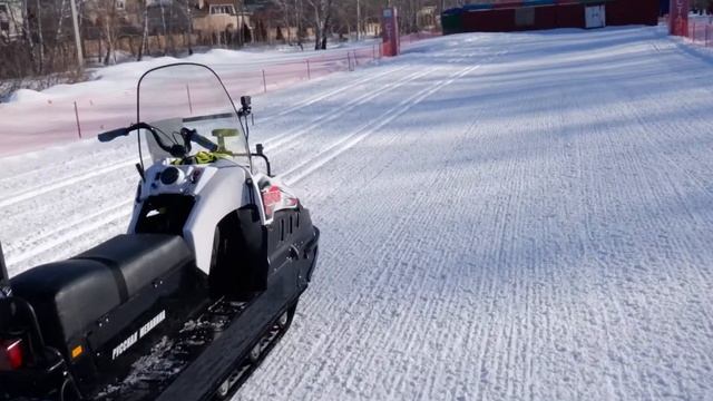 Подготовка лыжной трассы. Подготовка стартовой поляны для масстарта смотреть онлайн