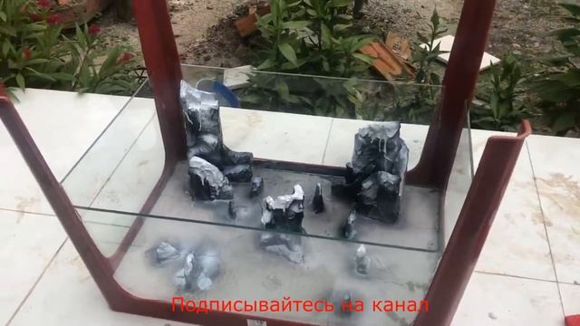 Аквариум из пластикового стола смотреть онлайн