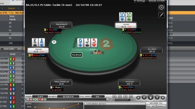 Holdem Manager 2 - Replayer смотреть онлайн