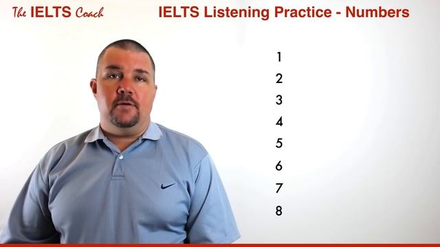 IELTS Listening Practice - Listening Test - Numbers